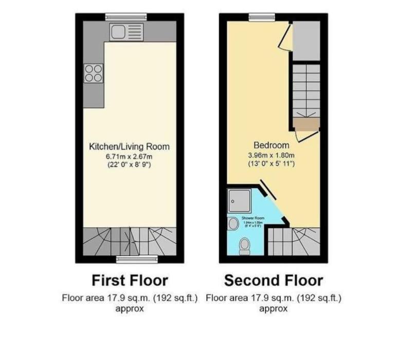 Apartment 1 Bedroom Modern Duplex *