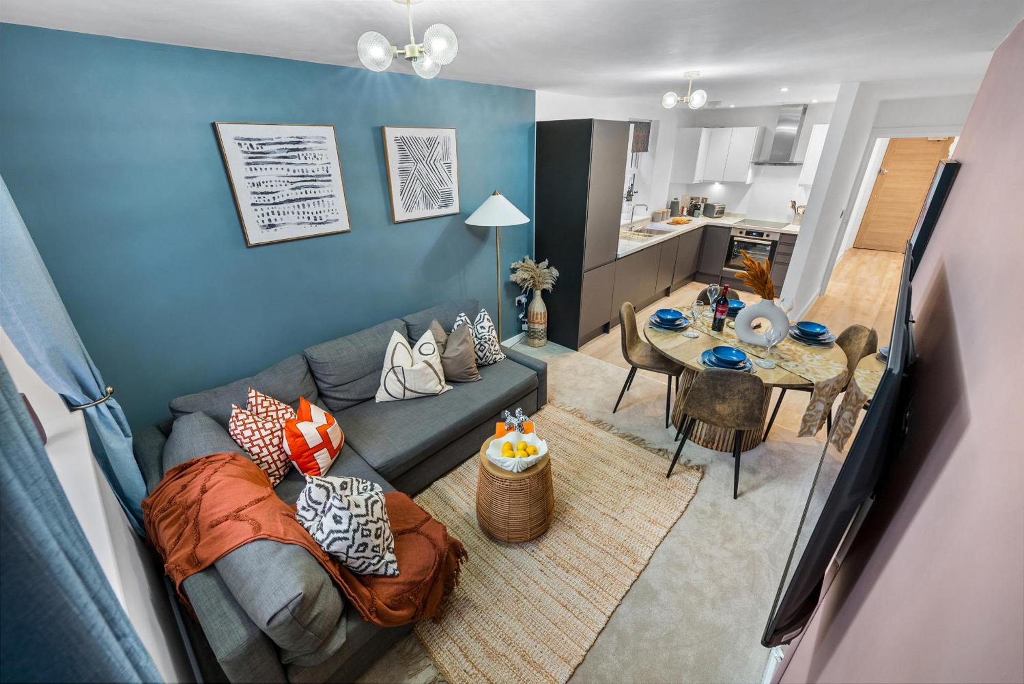 1 Bed Cosy, Stylish Southampton, Sleeps 4, Centre Cosy Flat - Easter Offer - By Blue Puffin *