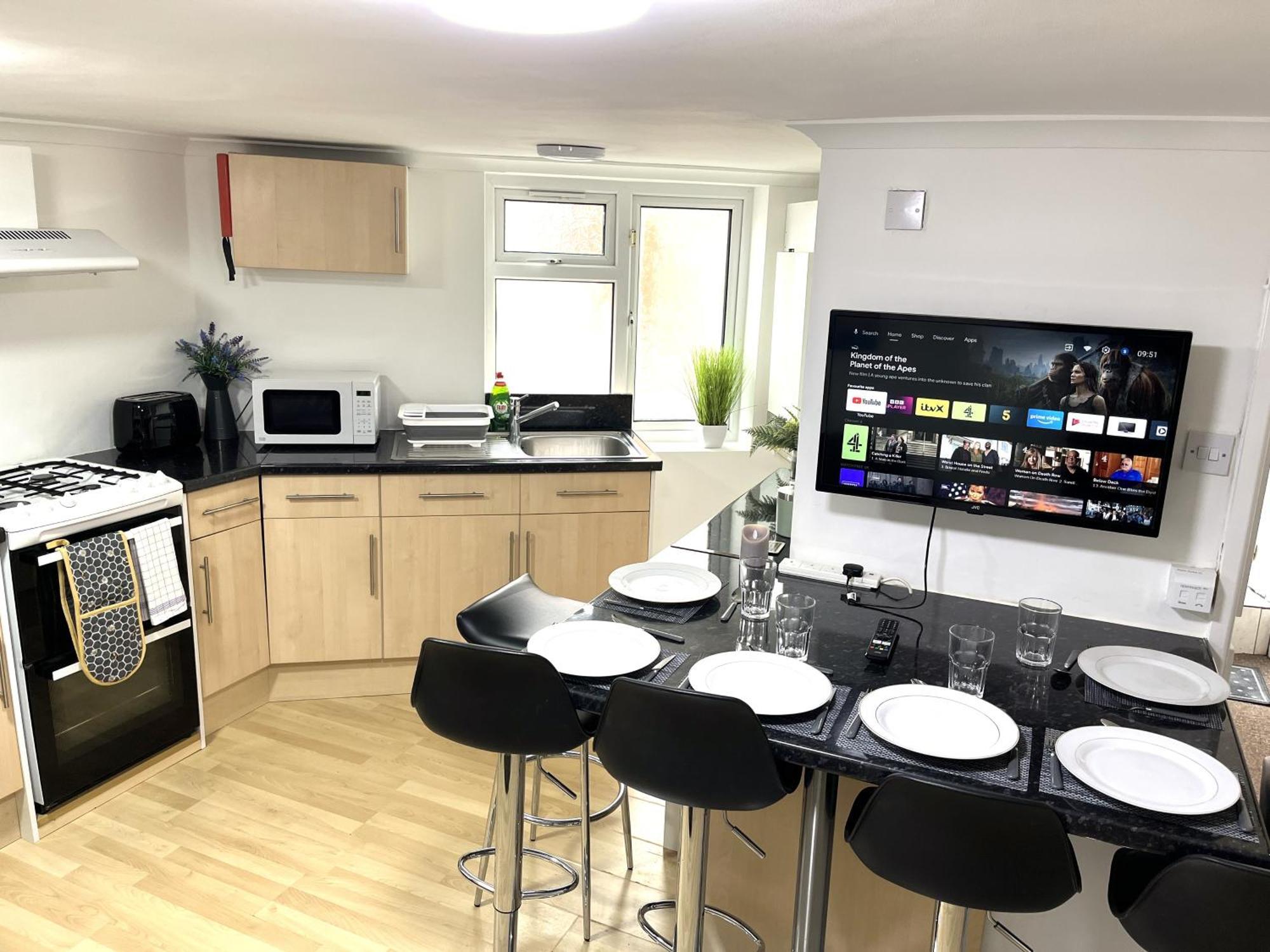 Apartment 2bed Flat Close To Solent University *