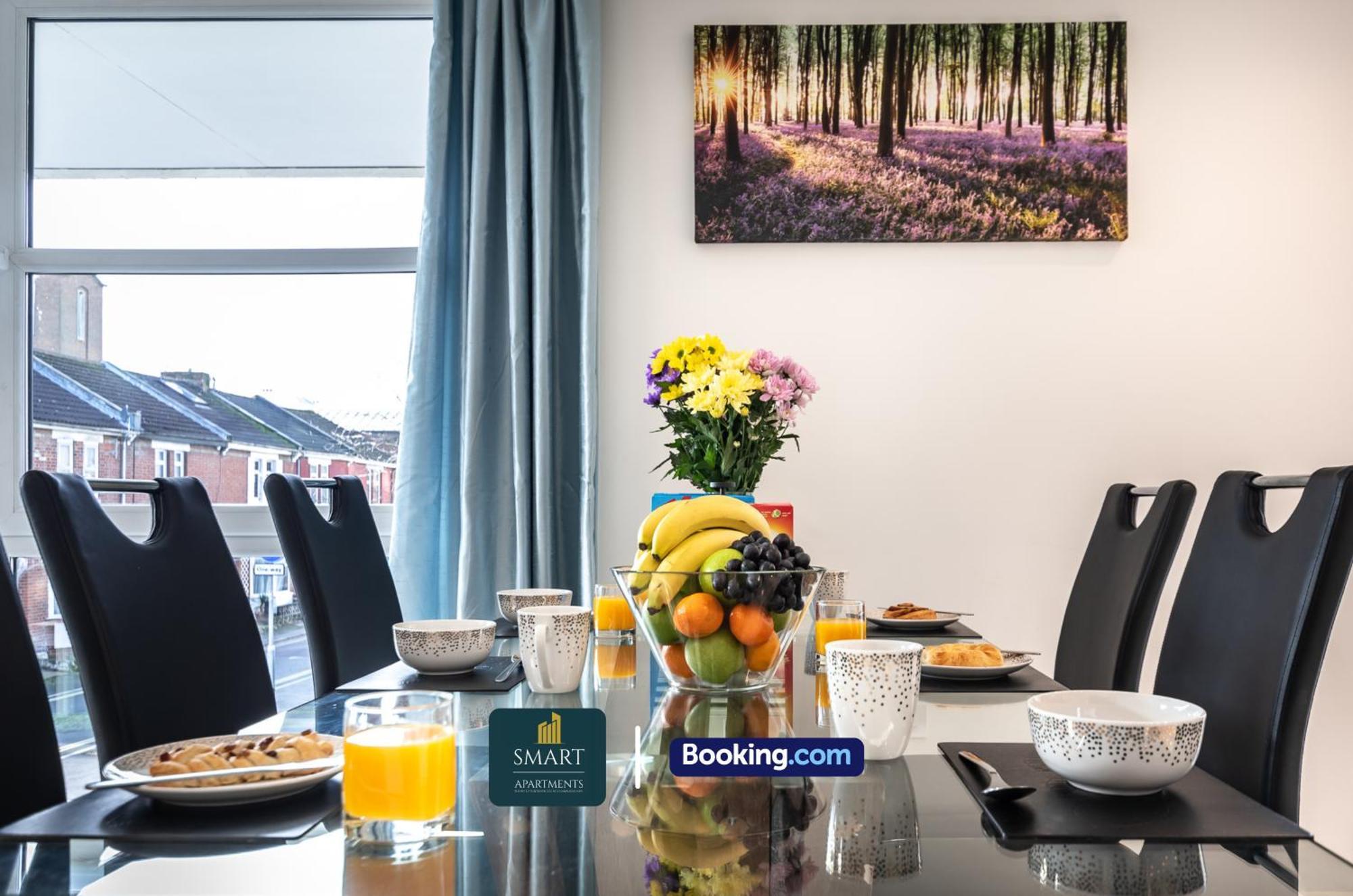 Apartment Spacious Center By Smart Short Lets & Serviced With Free Wifi Southampton