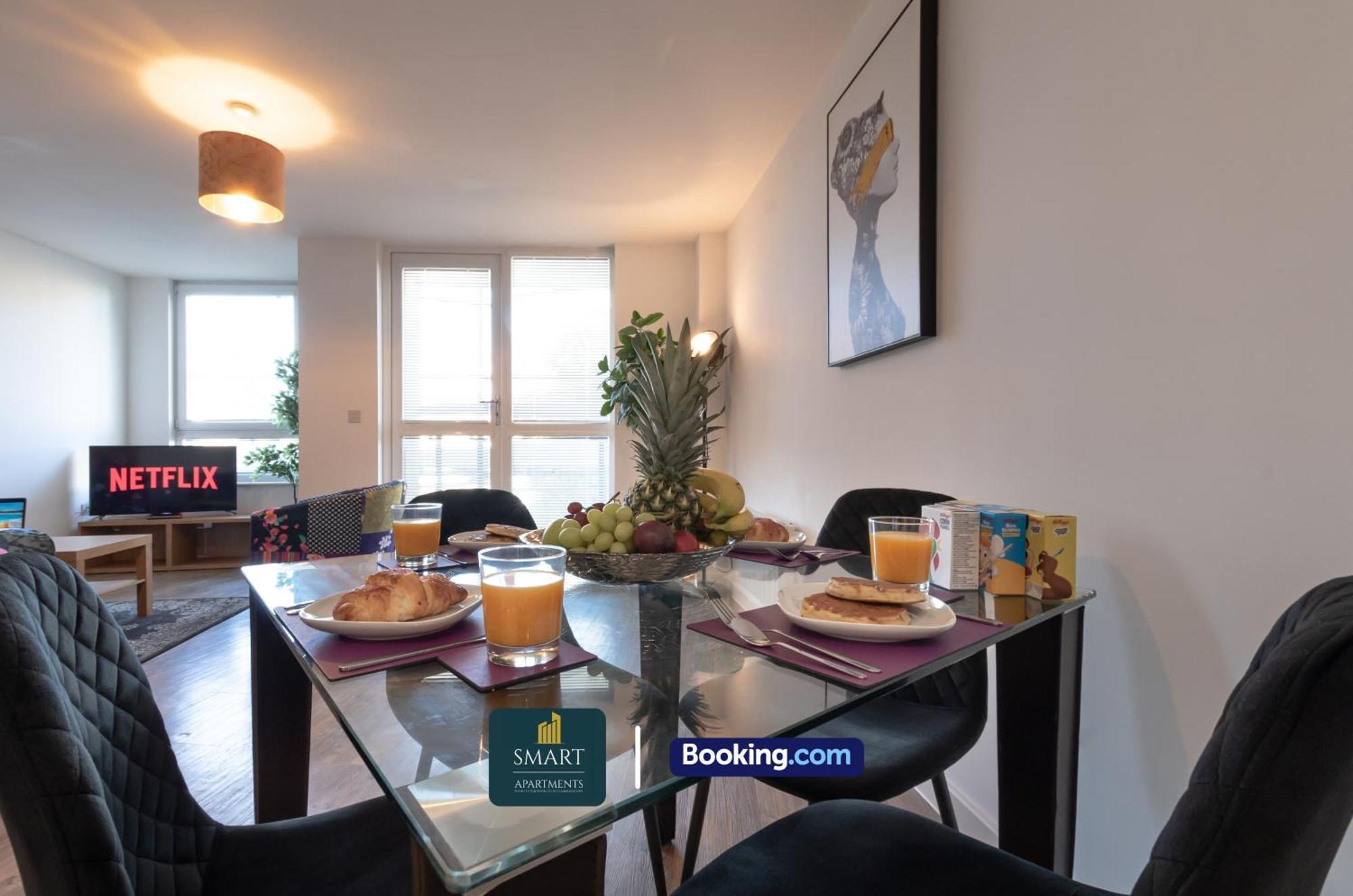 Spacious Center By Smart Short Lets & Serviced With Free Wifi Southampton