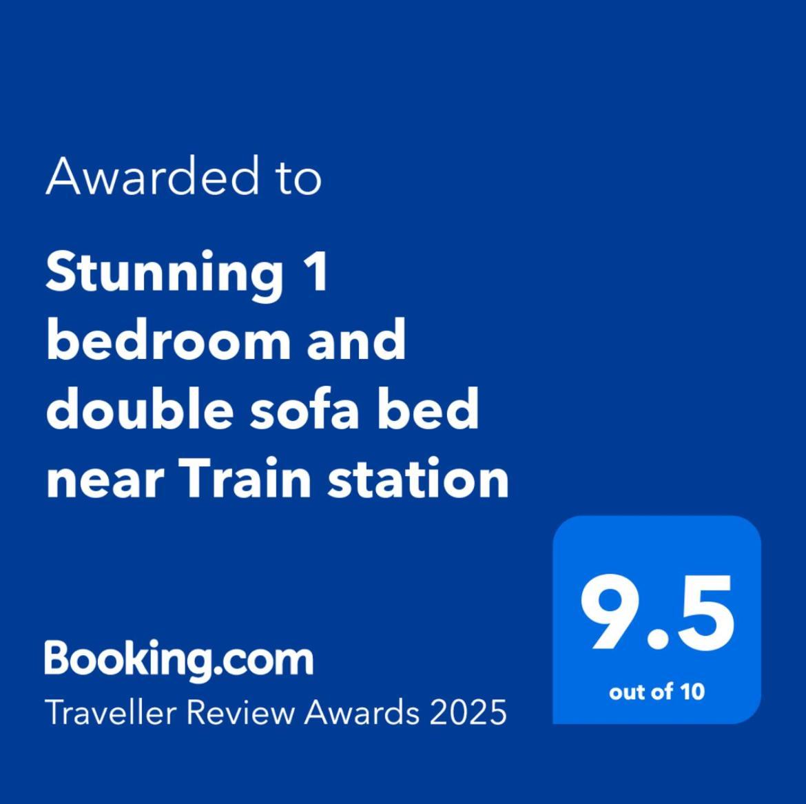 Stunning 1 Bedroom And Double Sofa Bed Near Train Station Homestay