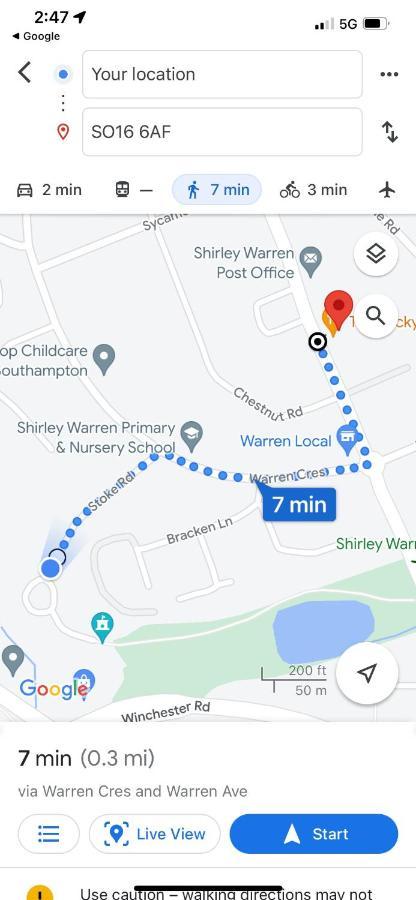 Shirley House: Self-catering Near Hospitals * Southampton