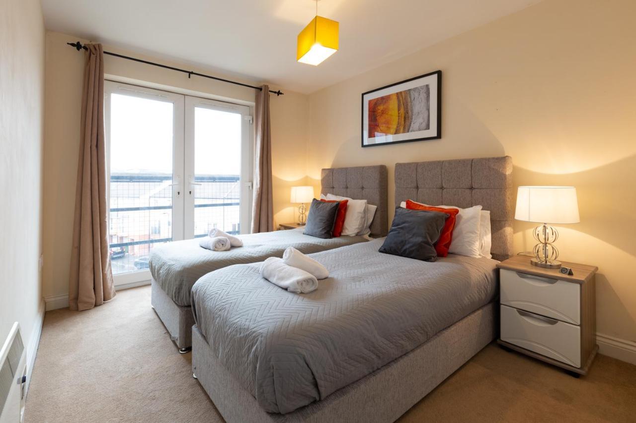 Apartment Centre Superb: Twin Kings With Smart Tv And Secure Parking Southampton
