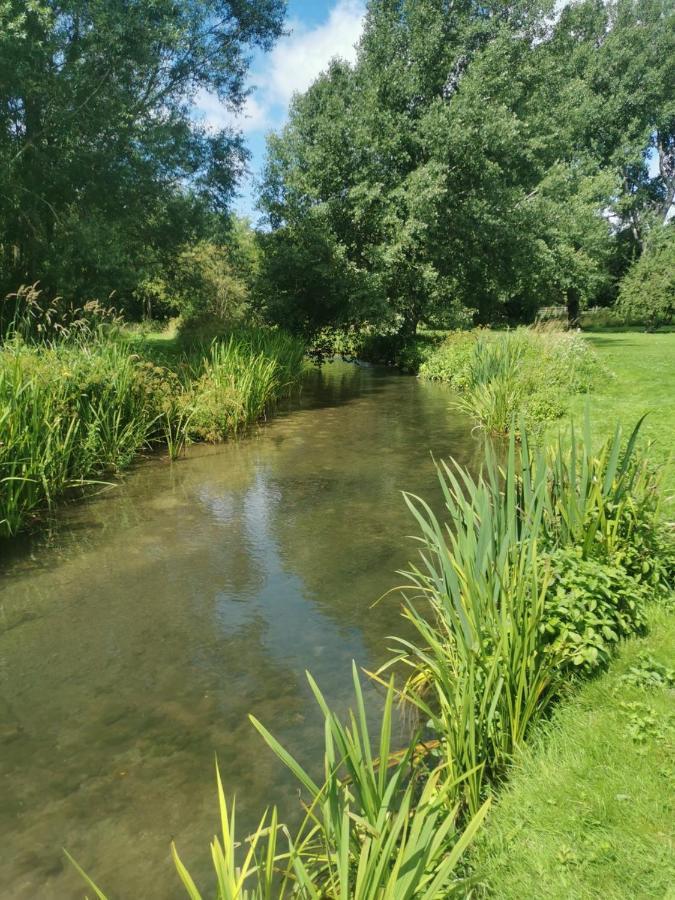 Campsite Fisherman's On The Banks Of The River Meon