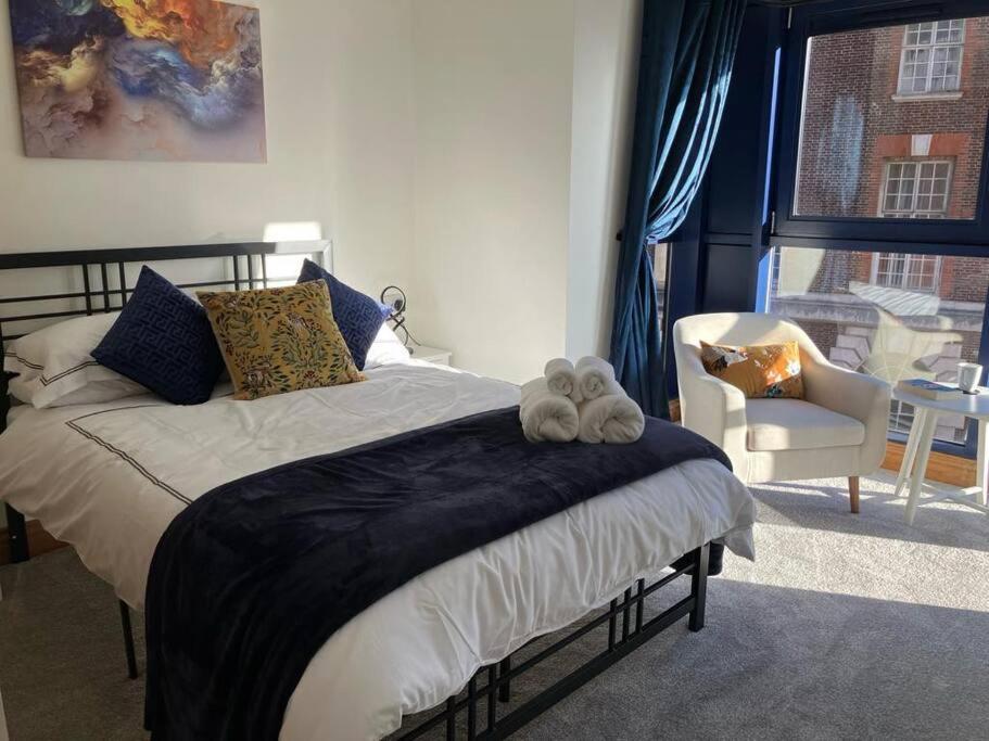 Apartment Modern 2bed Flat Near Ocean Village Southampton