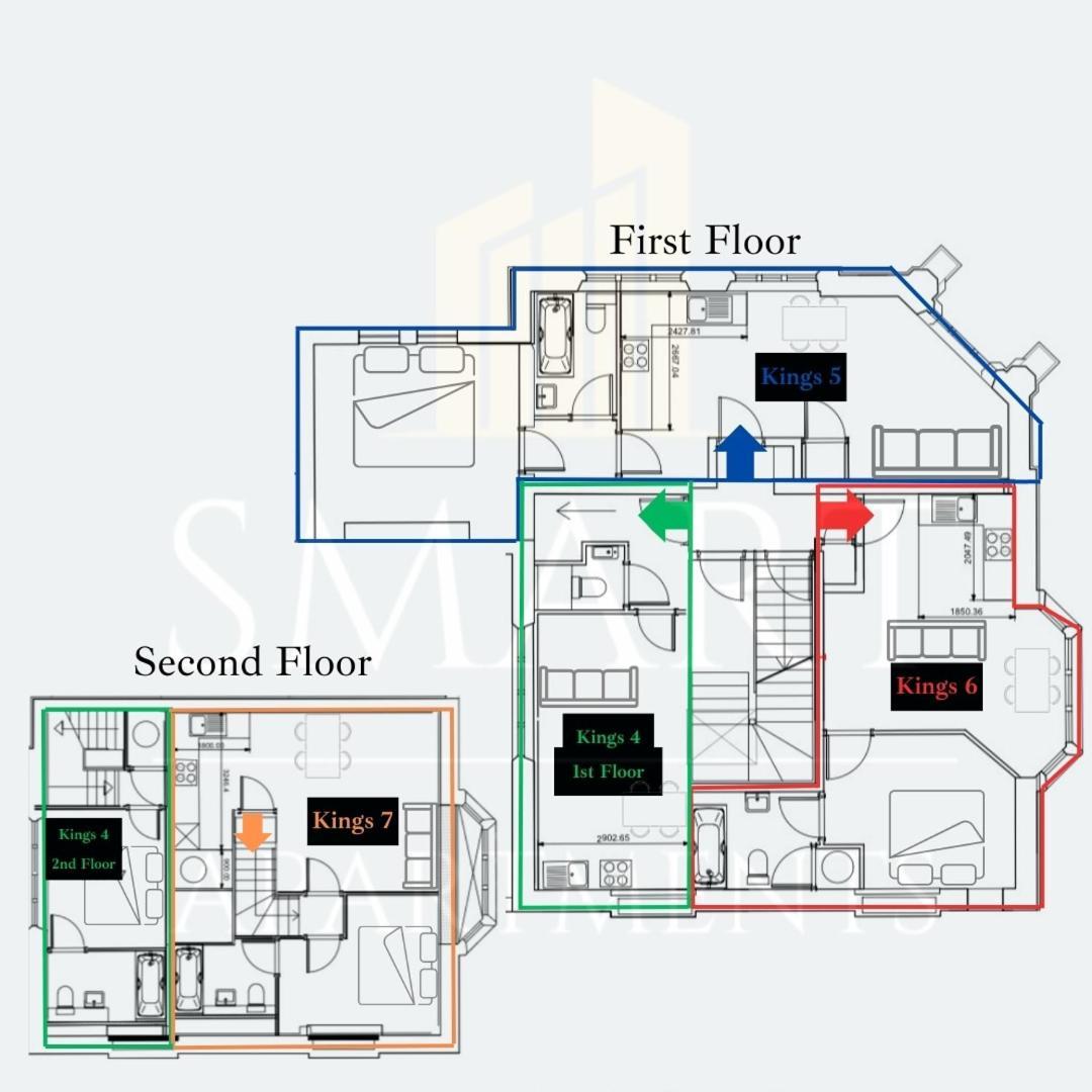 One Cosy Bedroom By Smart Short Lets & Serviced With Free Wifi * Southampton