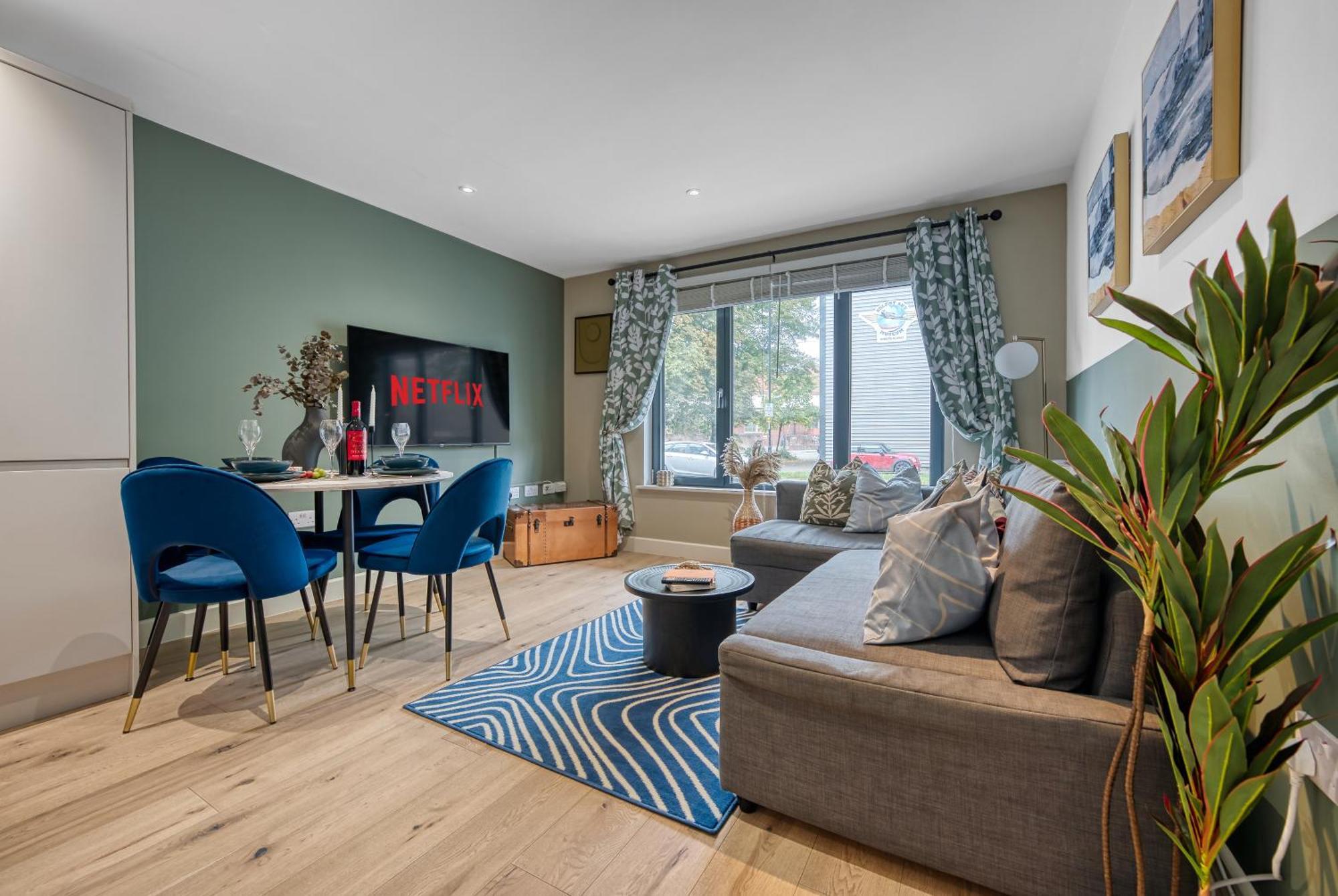 Apartamento 1 Bed Ocean Village Luxury Apartment, Stylish Cosy Location Southampton, Sleeps 4 - Easter Offer! - By Blue Puffin