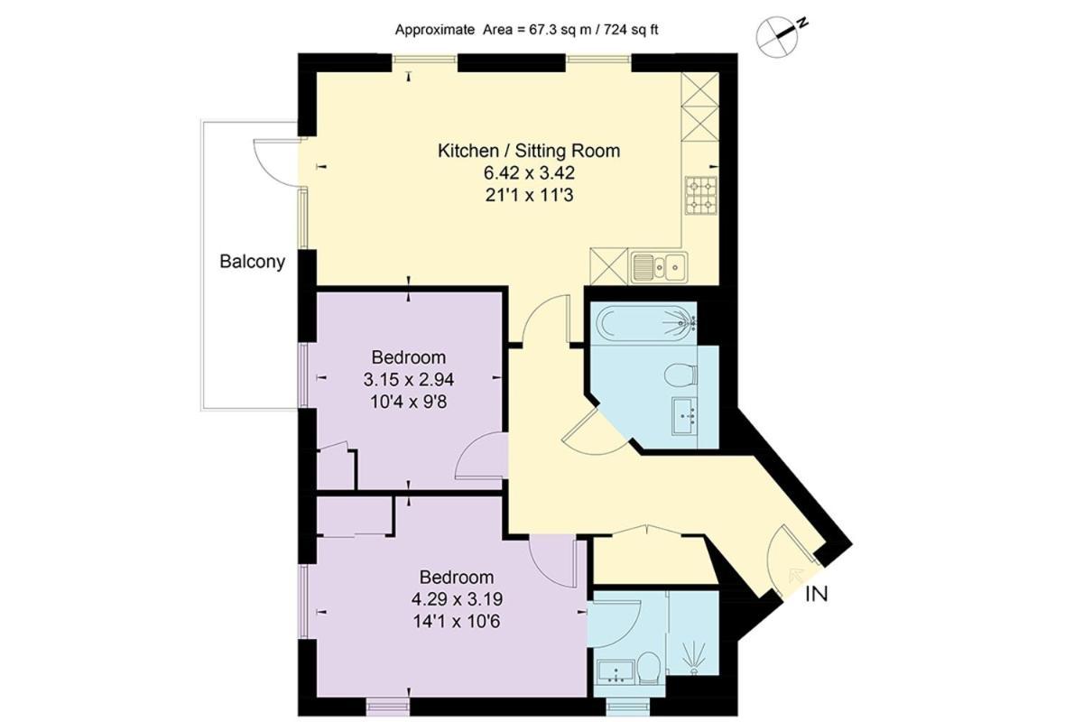 Apartment Deanery Court Vittrum *
