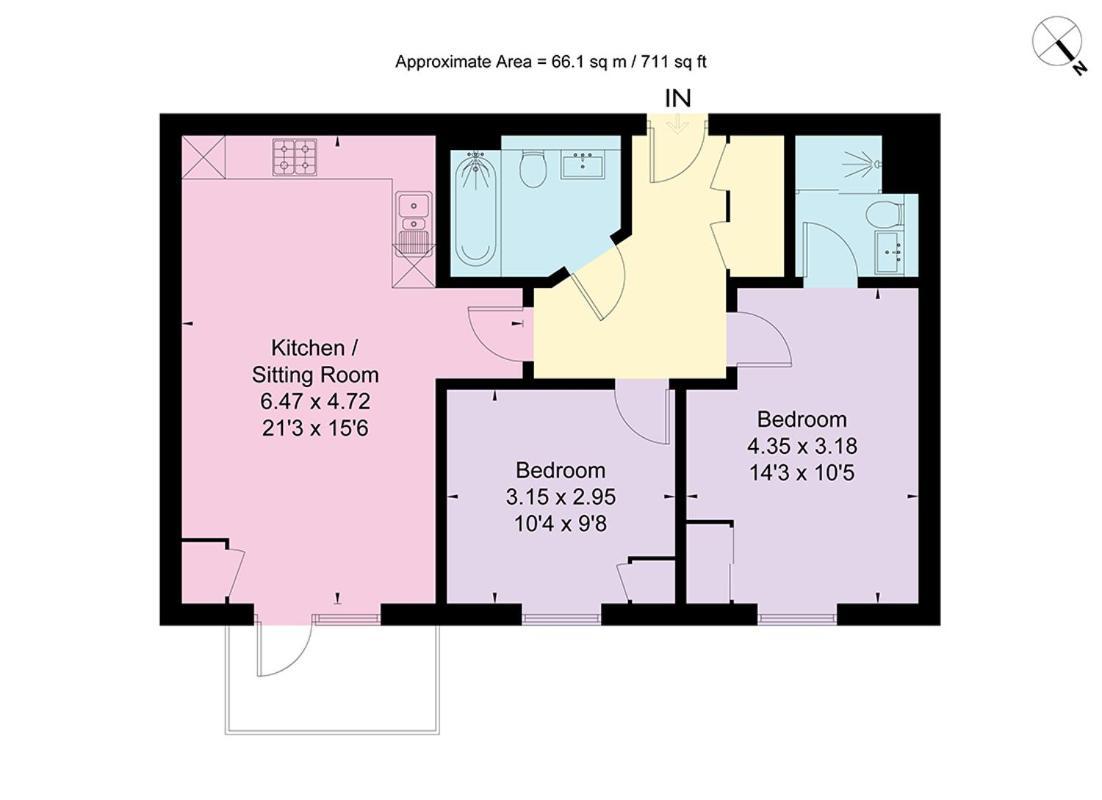 Apartment Deanery Court Vittrum *