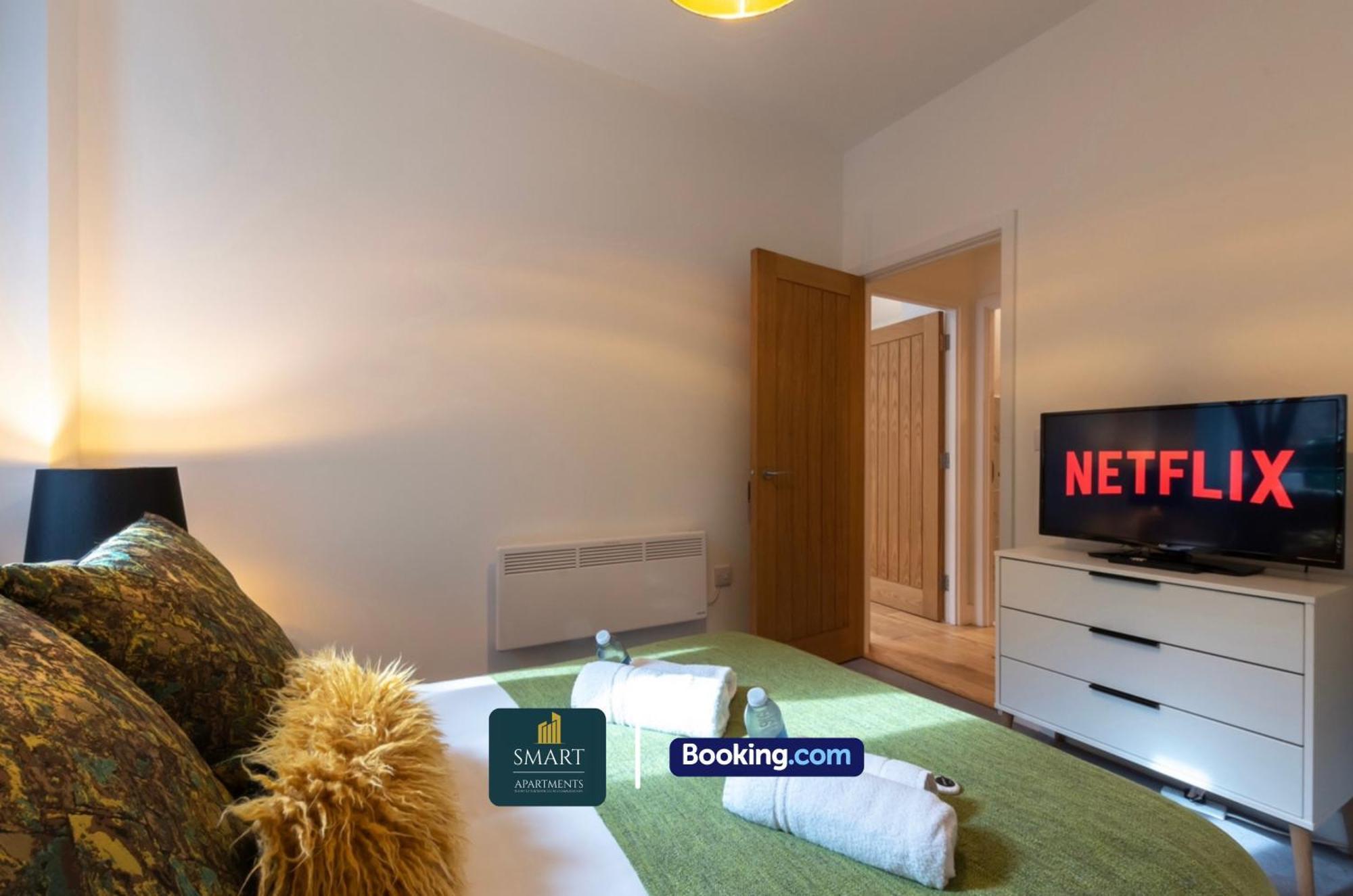 One Cosy Bedroom By Smart Short Lets & Serviced With Free Wifi * Southampton