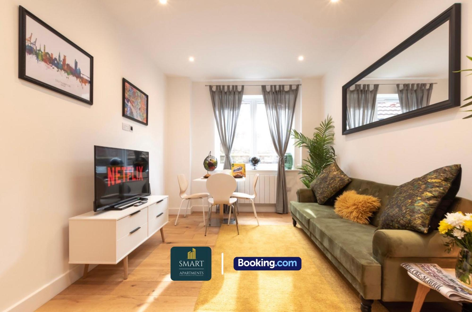 One Cosy Bedroom By Smart Short Lets & Serviced With Free Wifi Apartment *