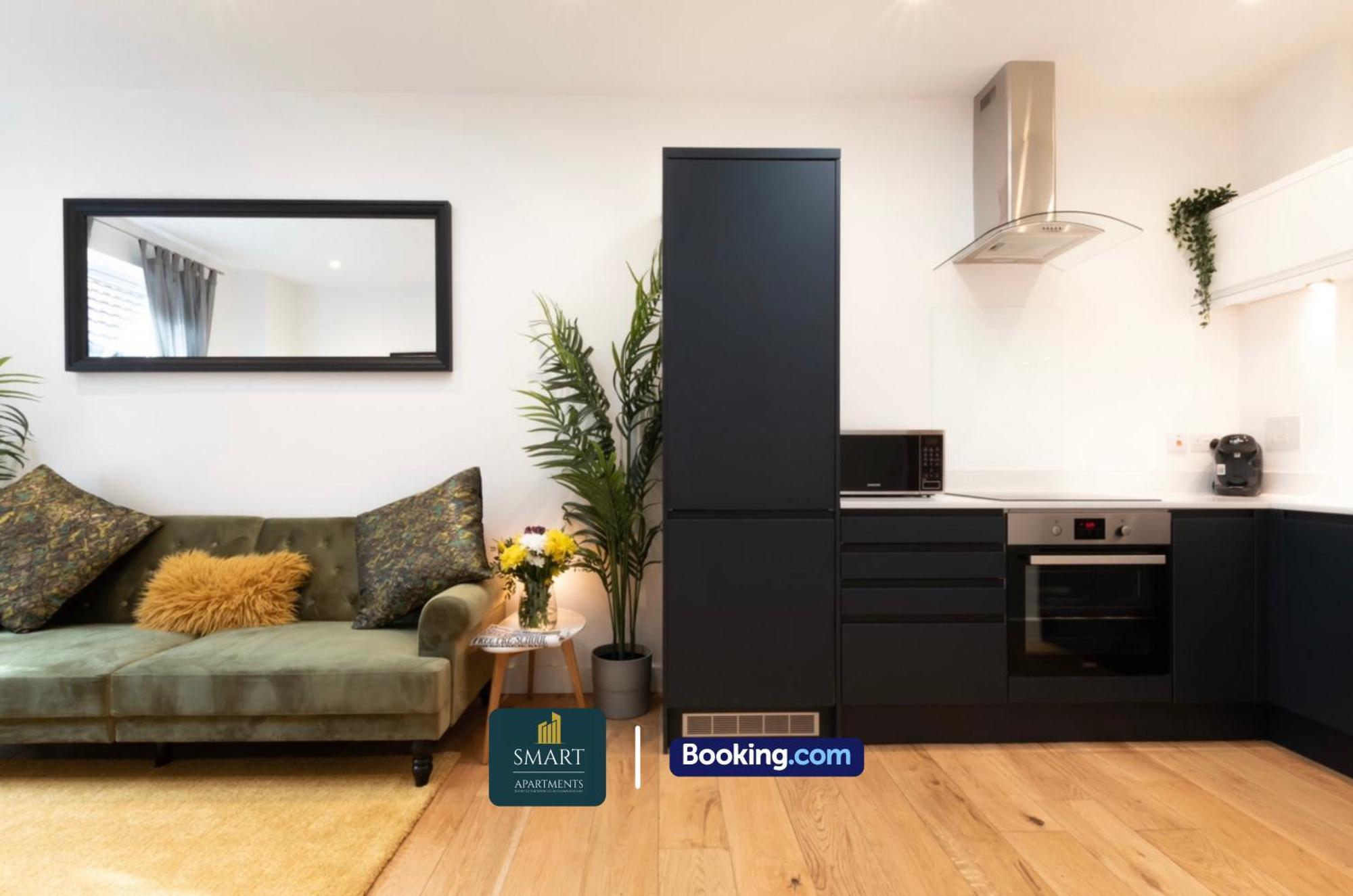 One Cosy Bedroom By Smart Short Lets & Serviced With Free Wifi * Southampton