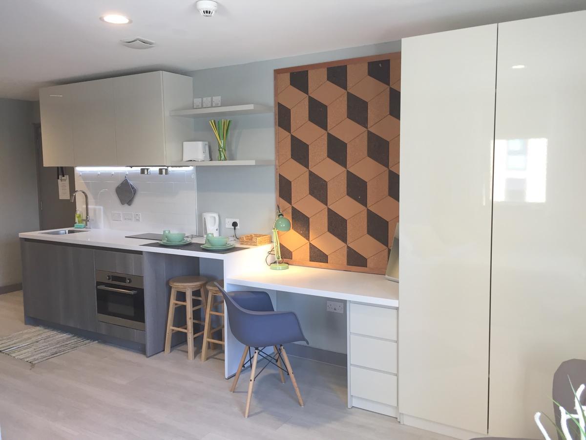 The Walls Modern Studio Apartment