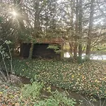 Fisherman\'S Cabin On The Banks Of The River Meon