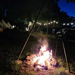 Bell Tent Glamping At Royal Victoria Country Park