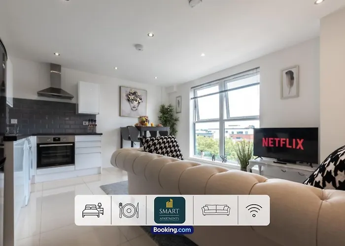Relaxing Atlantic Mansions By Smart Apartments Short Lets & Serviced Accommodation Apartment Southampton With Free Wifi