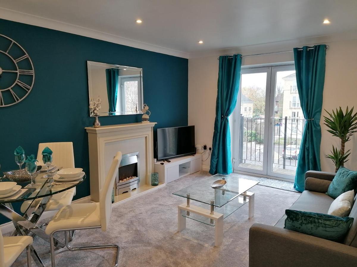 Luxury Modern 2 Bed Apartment, Free Undercroft Parking For 1 Car Apartamento Southampton