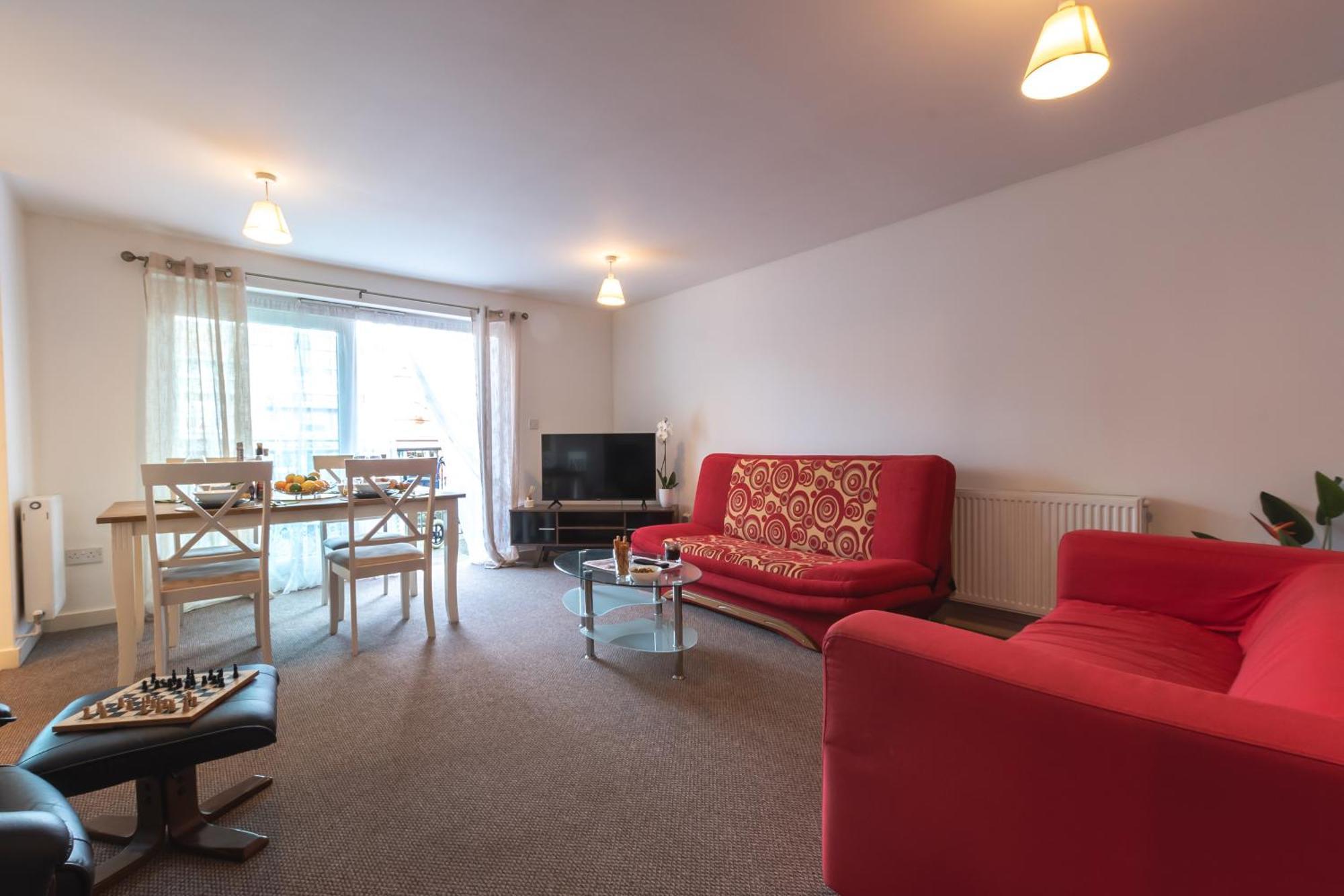 Apartment Accessible 2 Bedrooms Flat + P Southampton