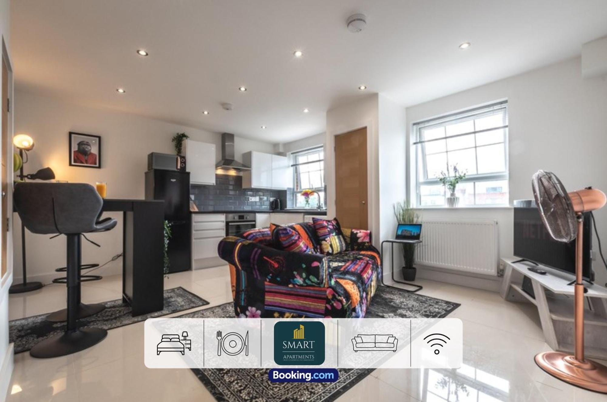 Relaxing Atlantic Mansions By Smart Short Lets & Serviced With Free Wifi Apartamento Southampton