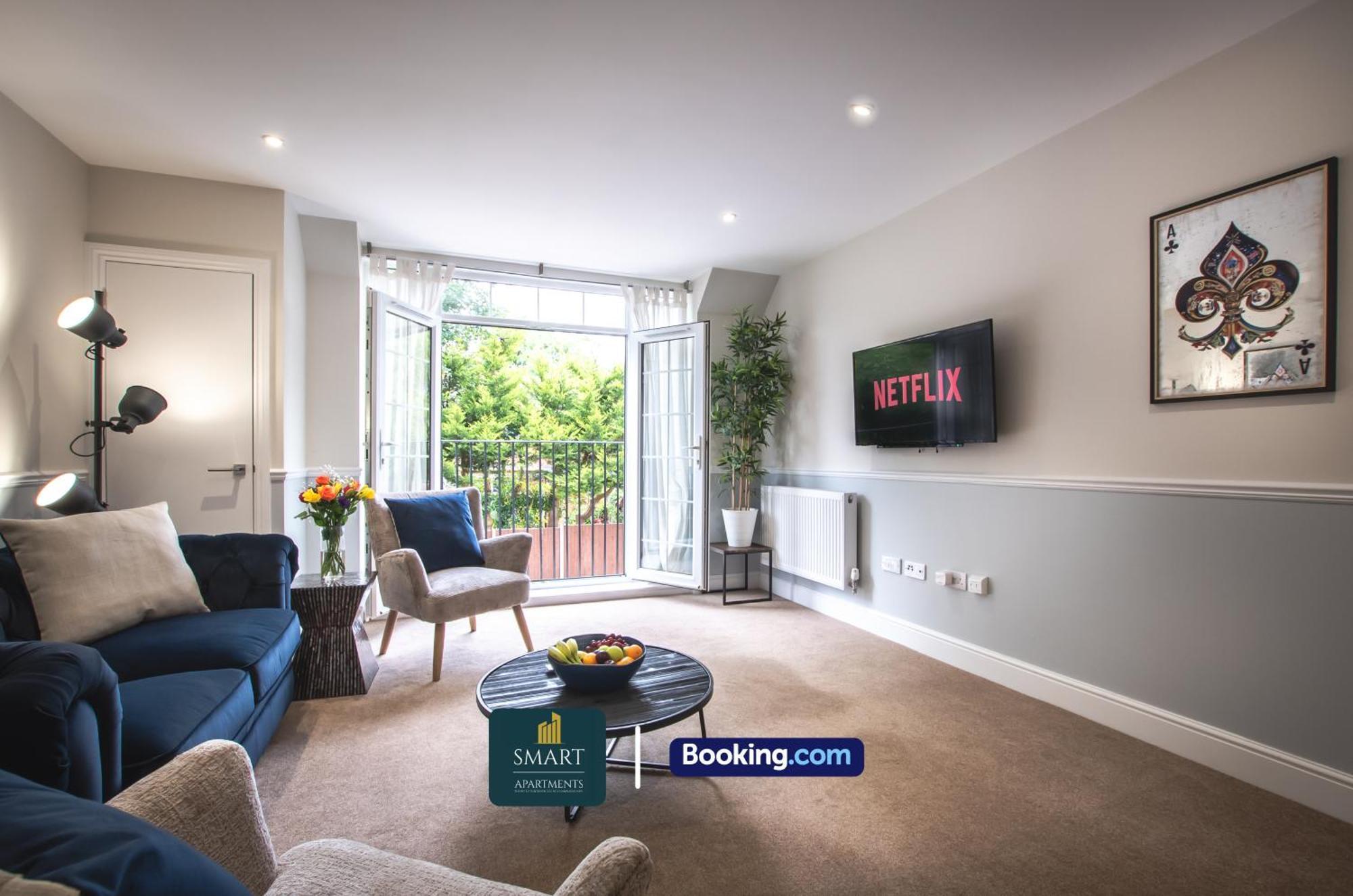 Apartment 2 Bedroom By Smart Short Lets & Serviced With Free Wifi Southampton