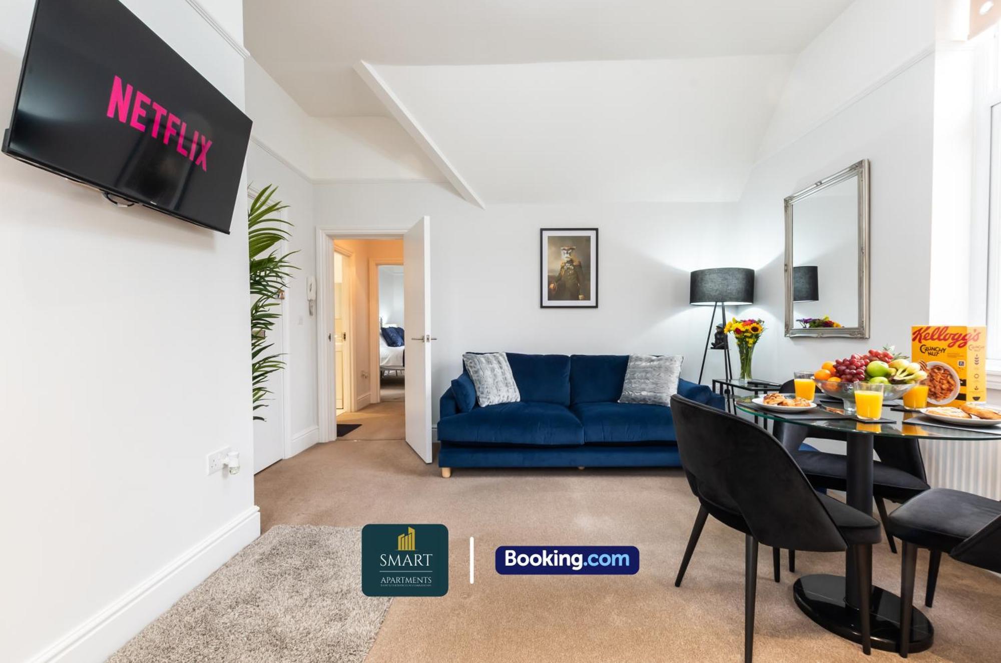 Apartment 2 Bedroom By Smart Short Lets & Serviced With Free Wifi Southampton