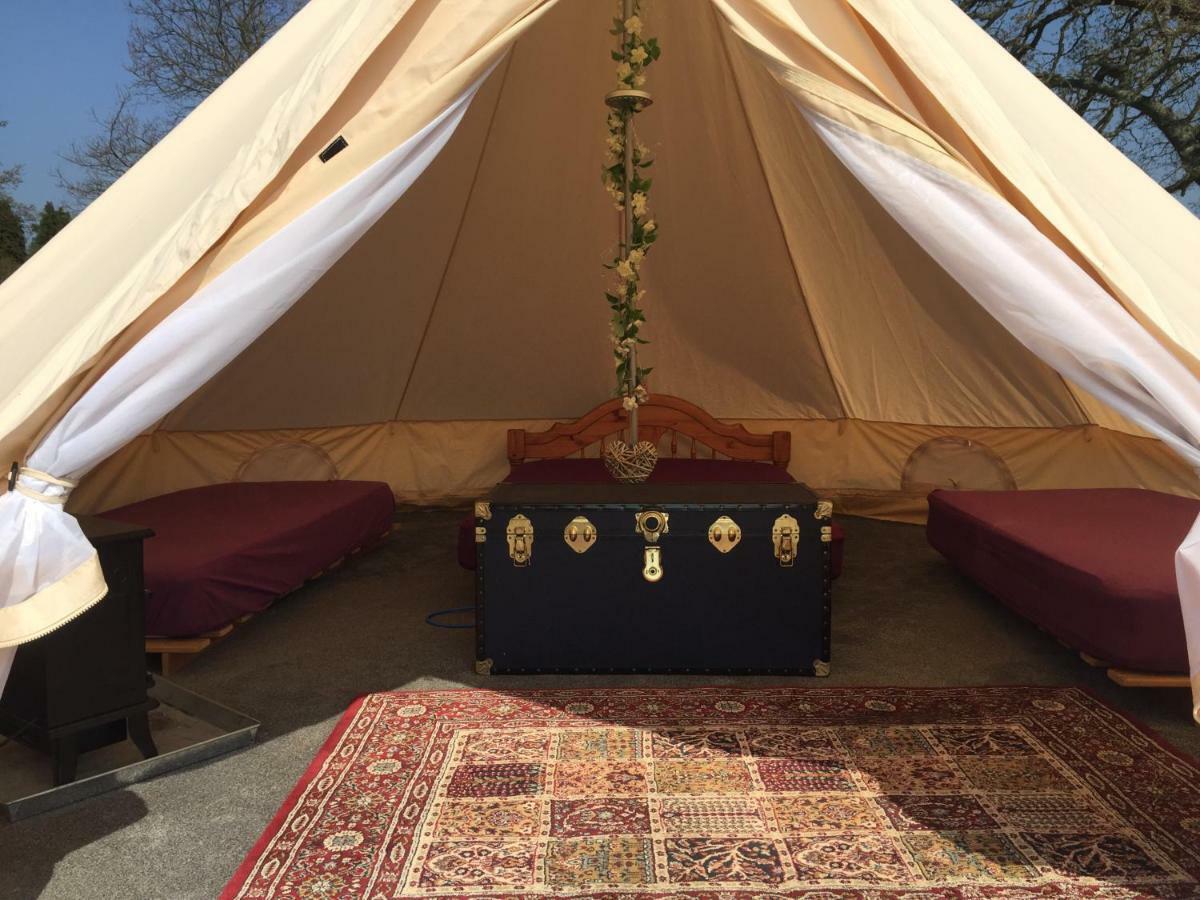 Bell Tent Glamping At Royal Victoria Country Park Luxury tent 2*
